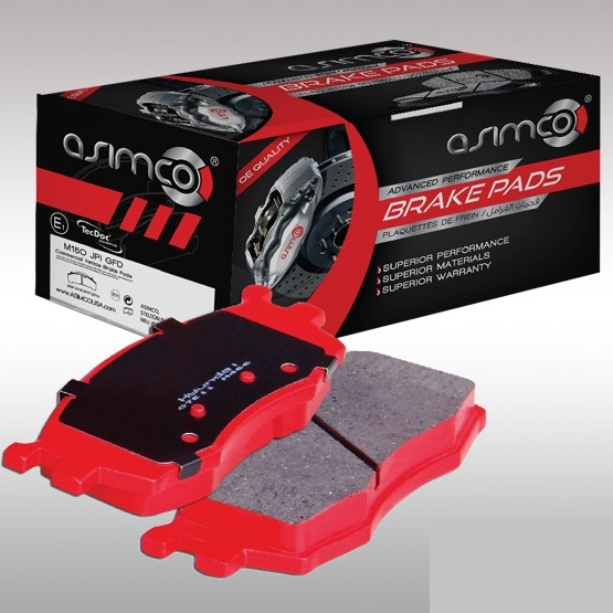 ASIMCO Brake Pad Set -  Lexus 1998-2007 LX470, Toyota 1990-2014 Land Cruiser